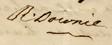 Robert Downie Signature 1812