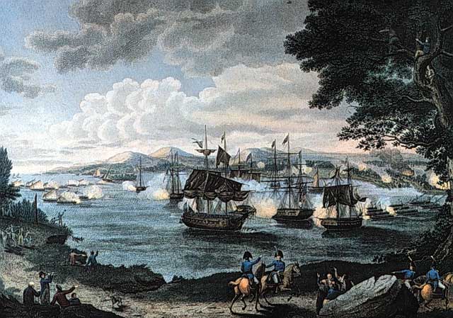 Battle of Plattsburgh, Wikimedia Commons, in the public domain